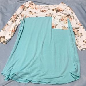 3/4 sleeve shirt